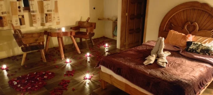 Cabaña Luna - Ambiente Romántico