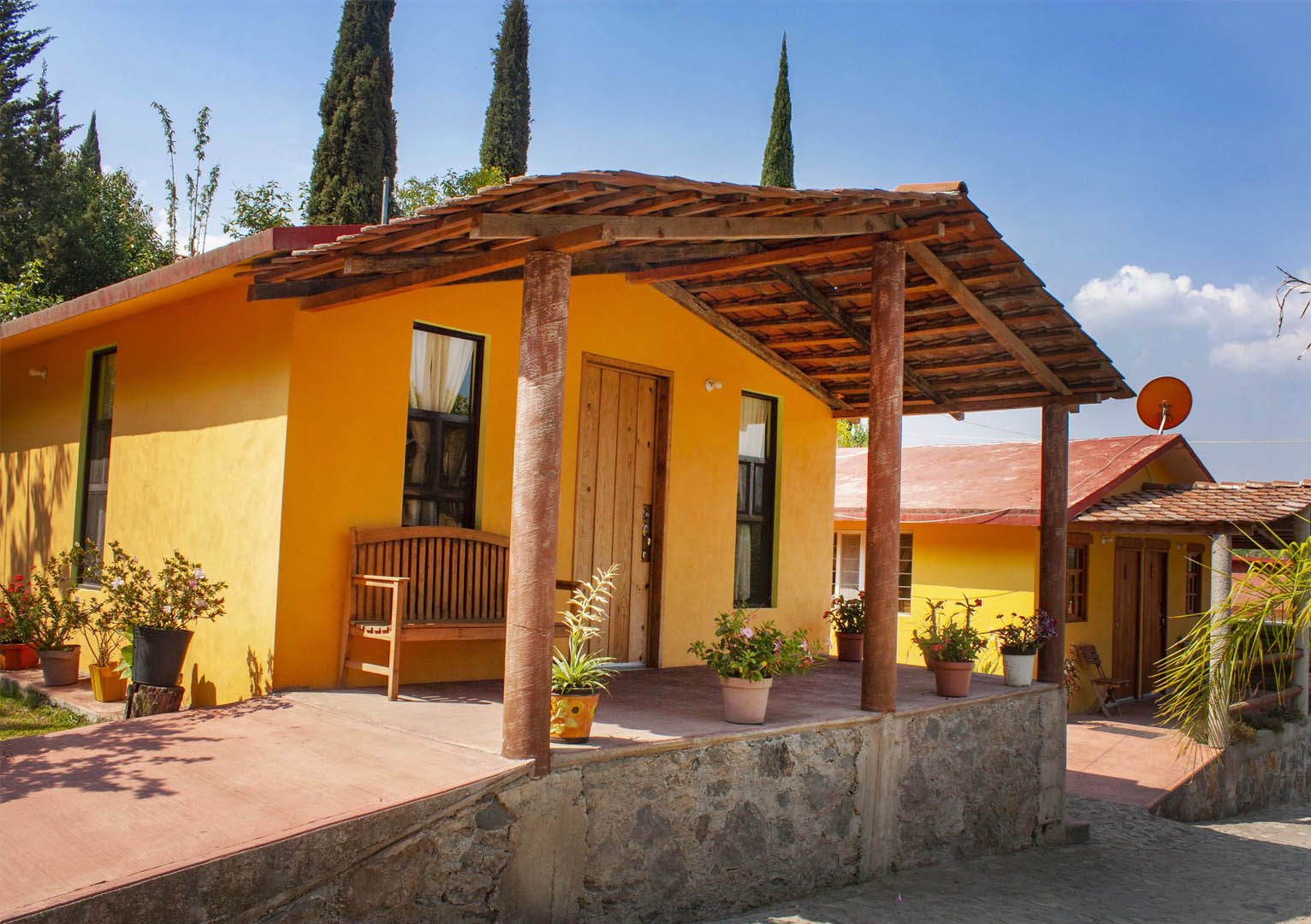 Cabañas en Huasca